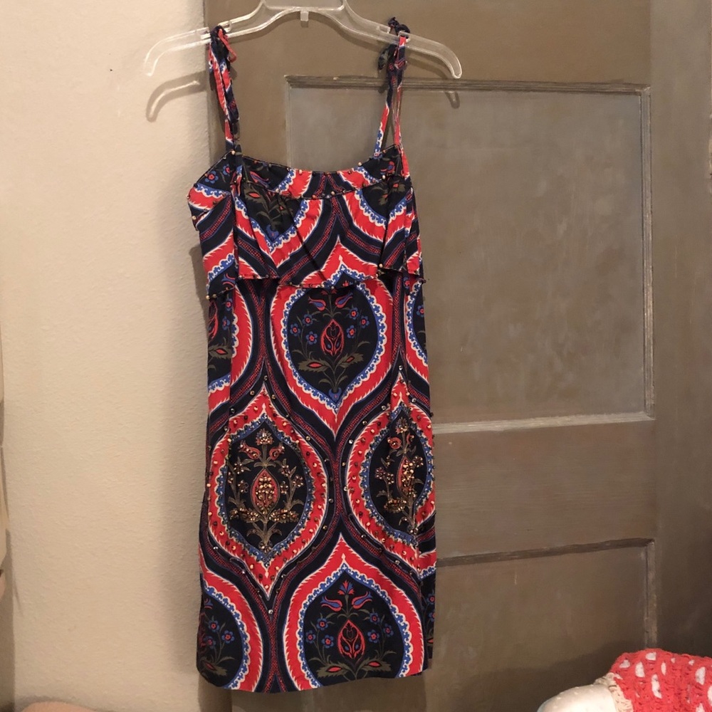 Juicy Couture multicolored Patterned Dress Sz 6